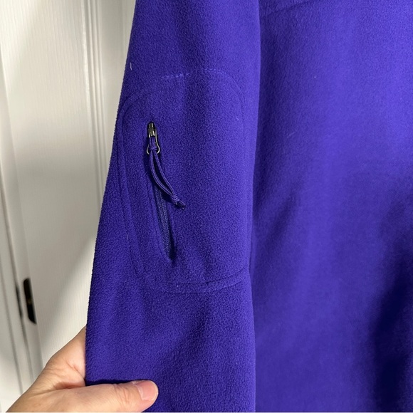 Columbia women's full zip fleece, size L, purple, layer, spring, outdoors - Picture 11 of 11